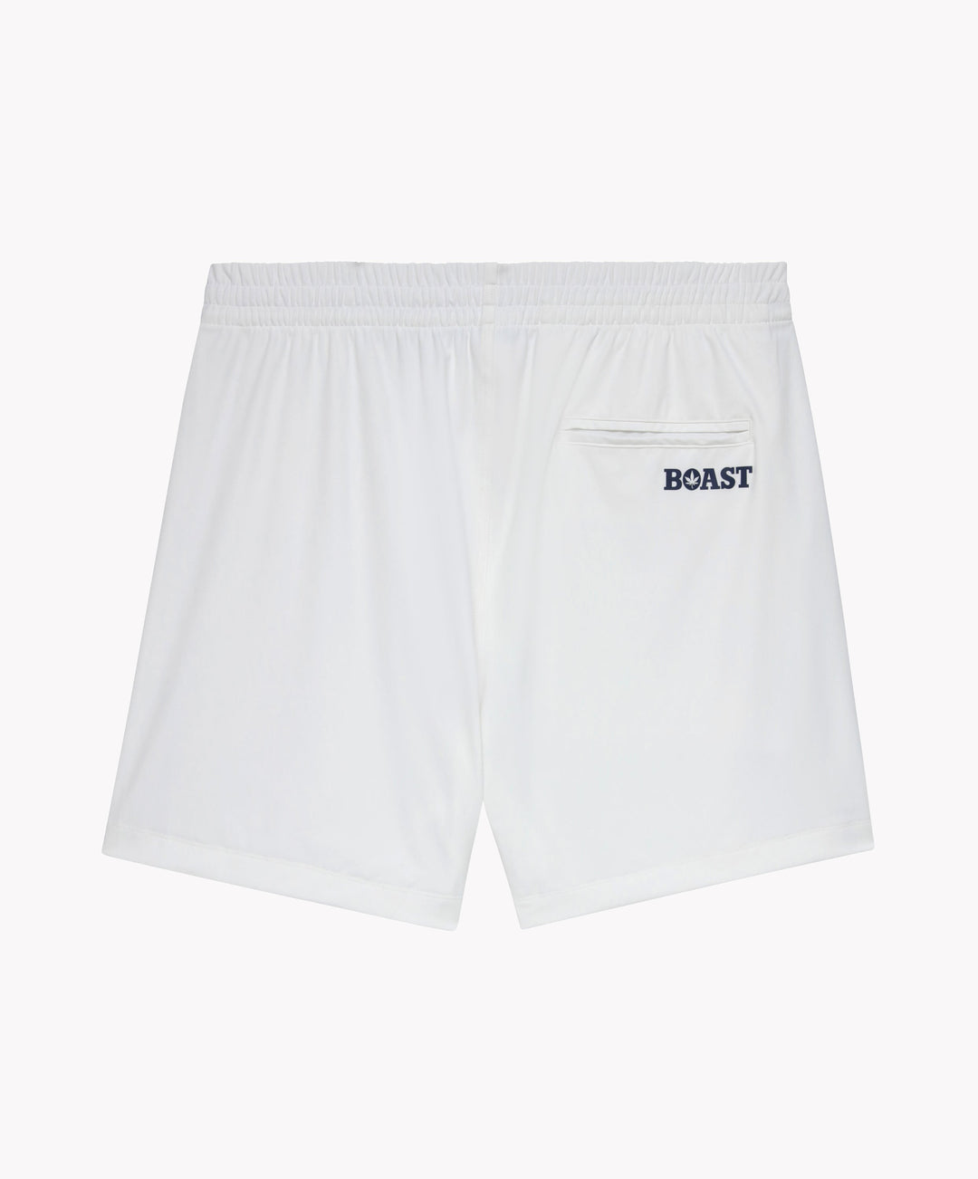 7" Tipped Peak Short in White/Green/Navy
