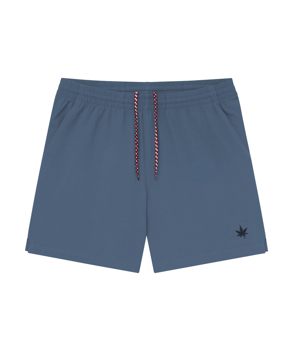 Court Short in Varsity Blue