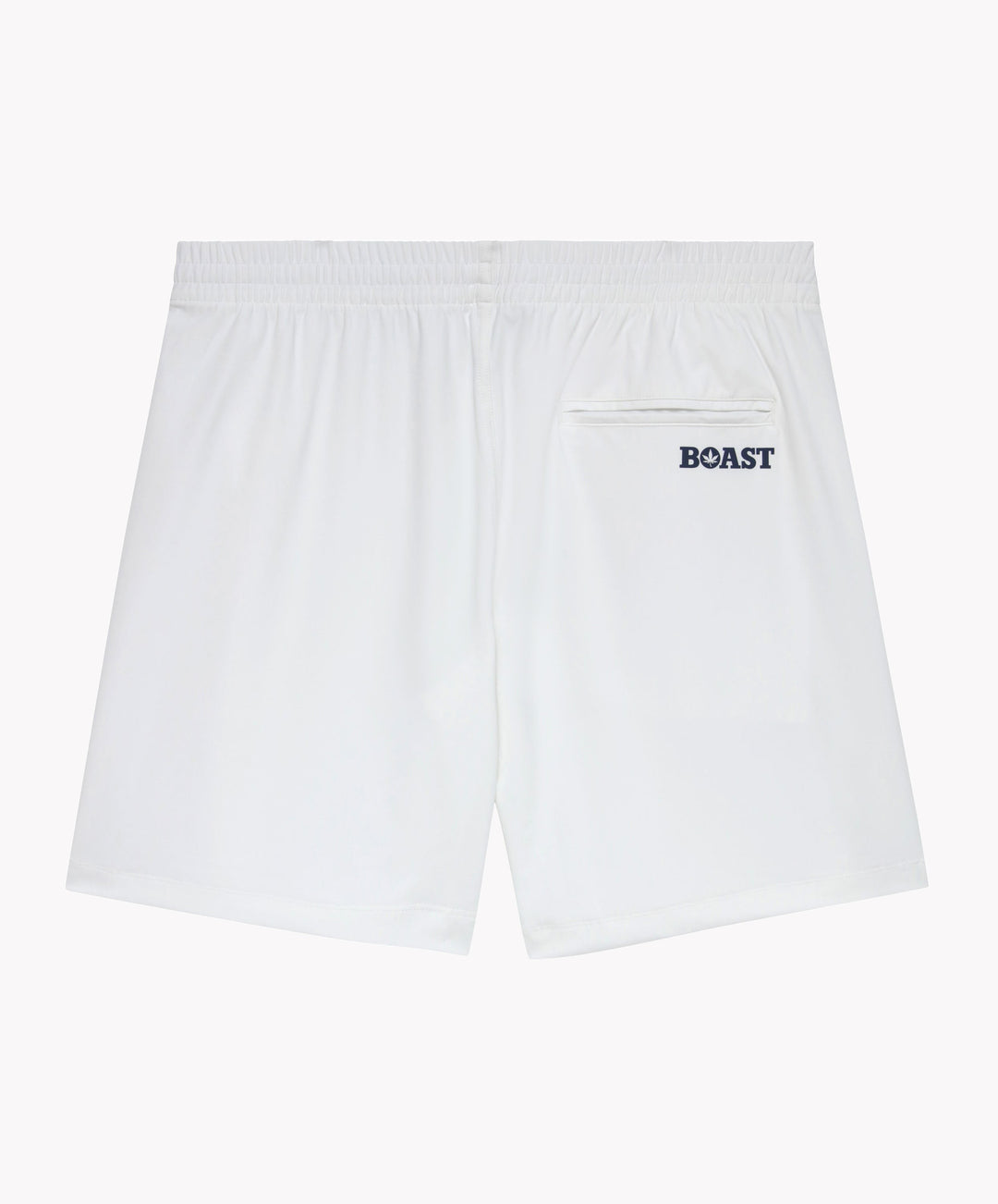 7" Tipped Peak Short in White/Green/Navy