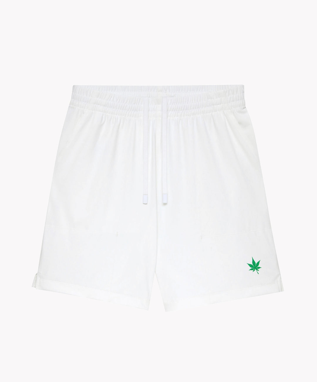 7" Peak Performance Short in White/Green