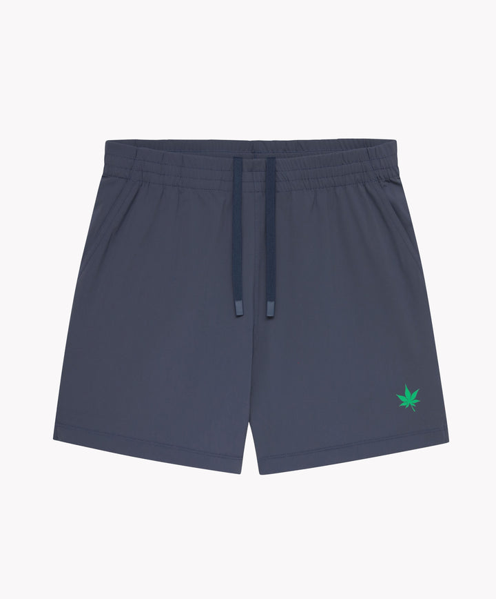 5" Peak Short in Dark Indigo/Green