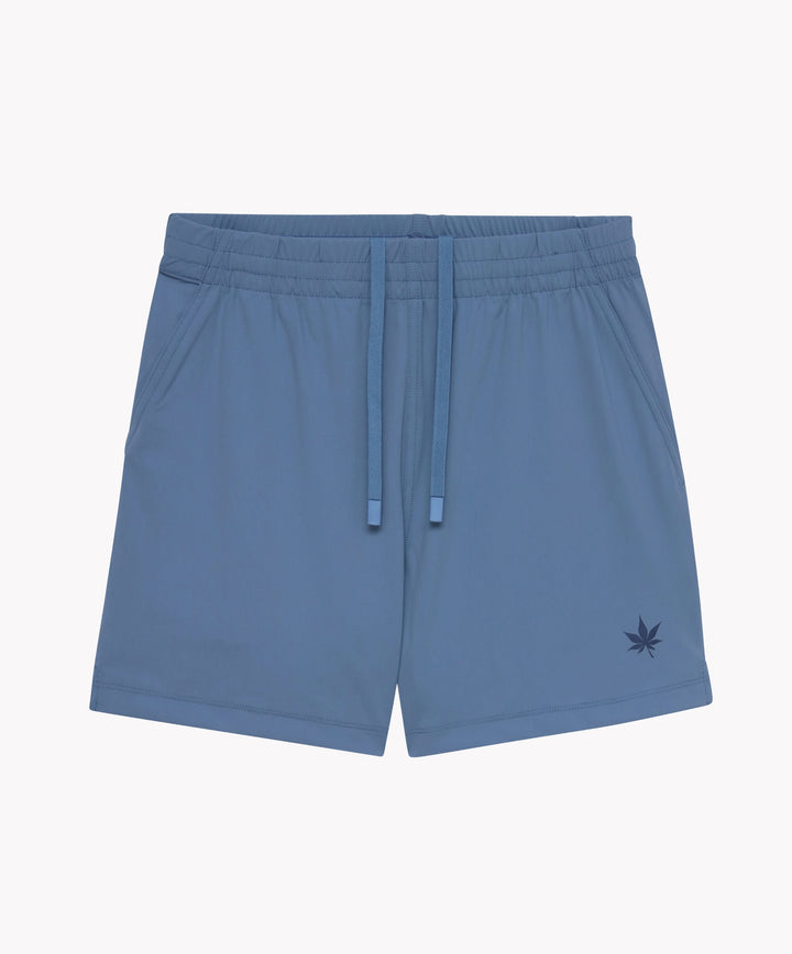 5" Peak Short in Varsity Blue