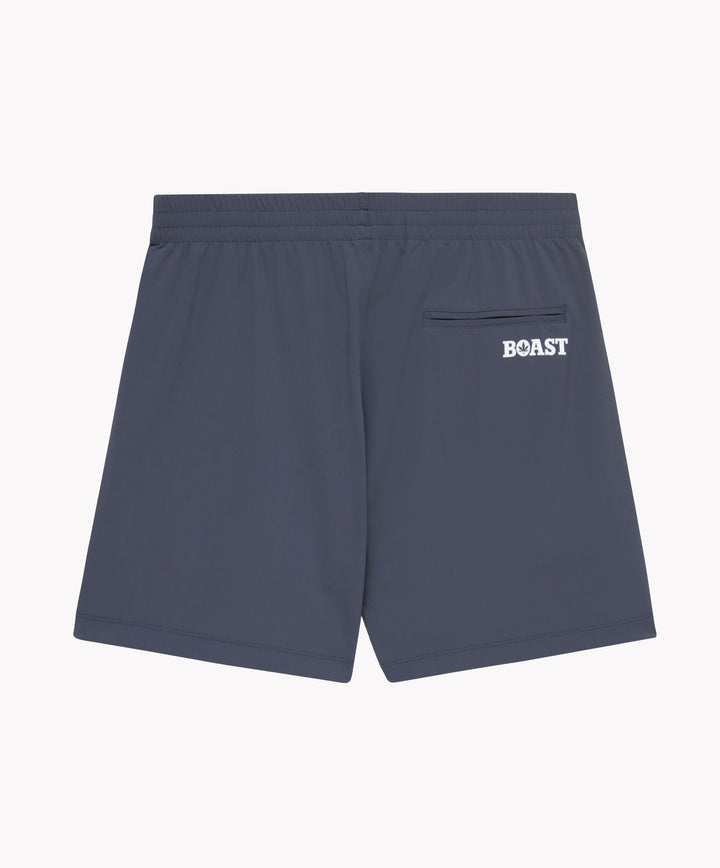 5" Peak Short in Dark Indigo/White