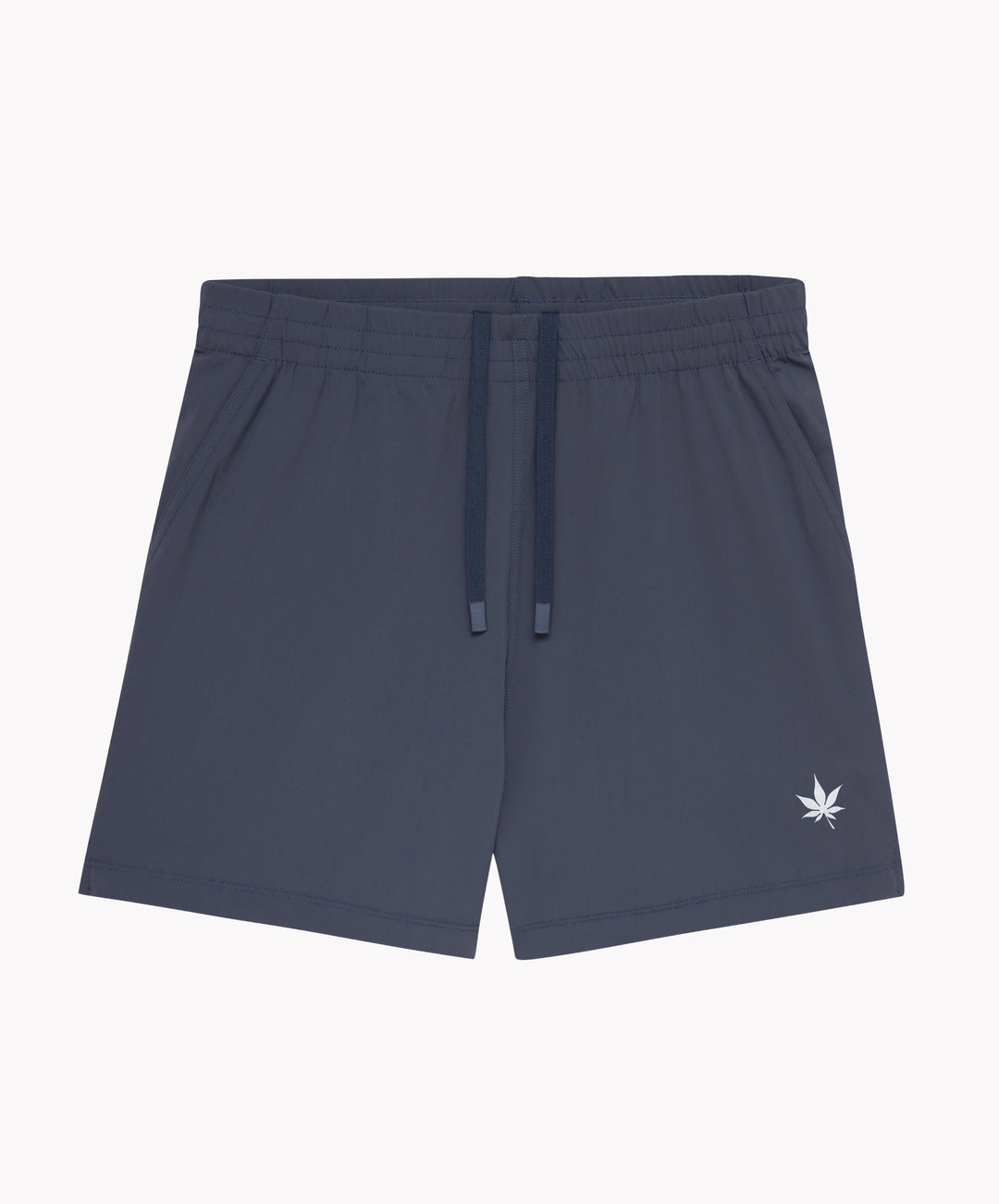 5" Peak Short in Dark Indigo/White