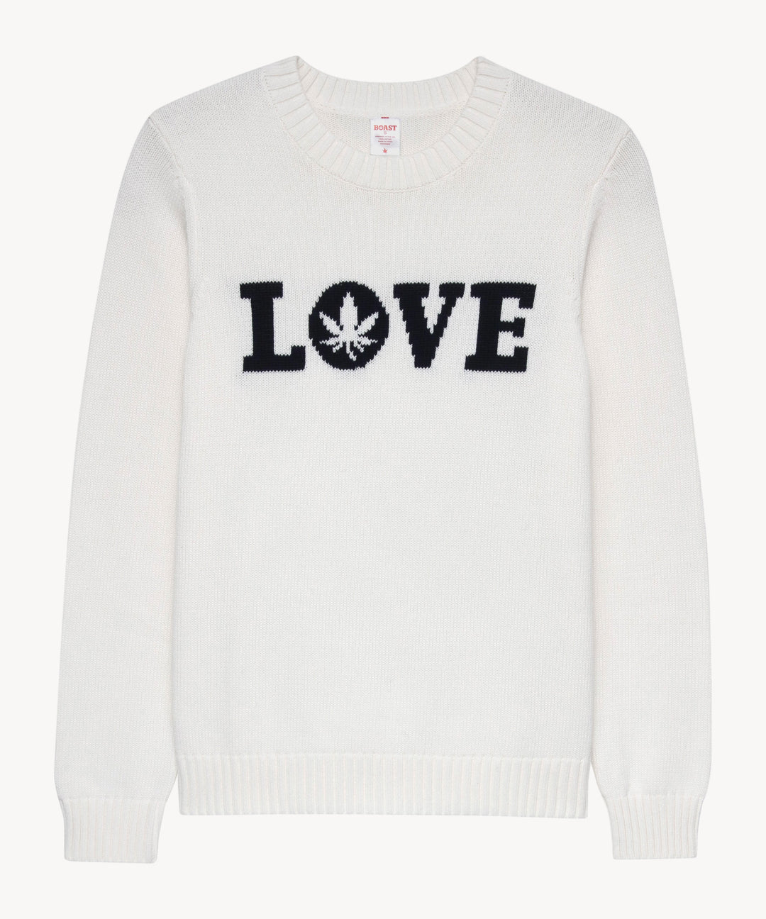"LOVE" Sweater in Ivory