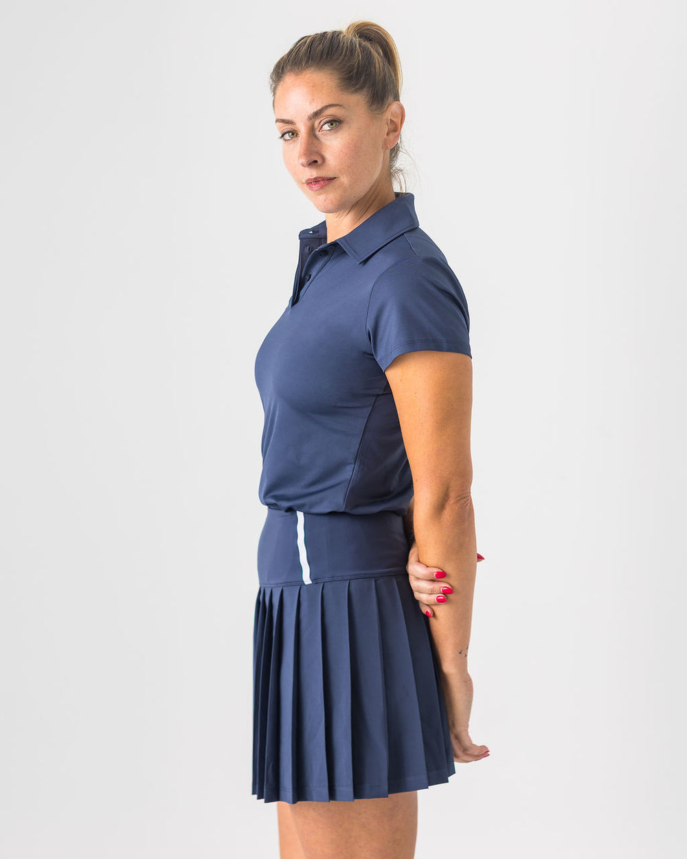 Performance Polo in Navy