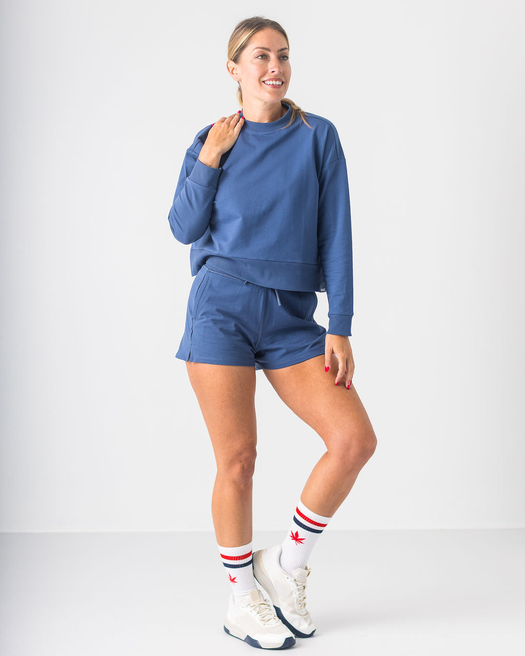 Club Short in Vintage Navy