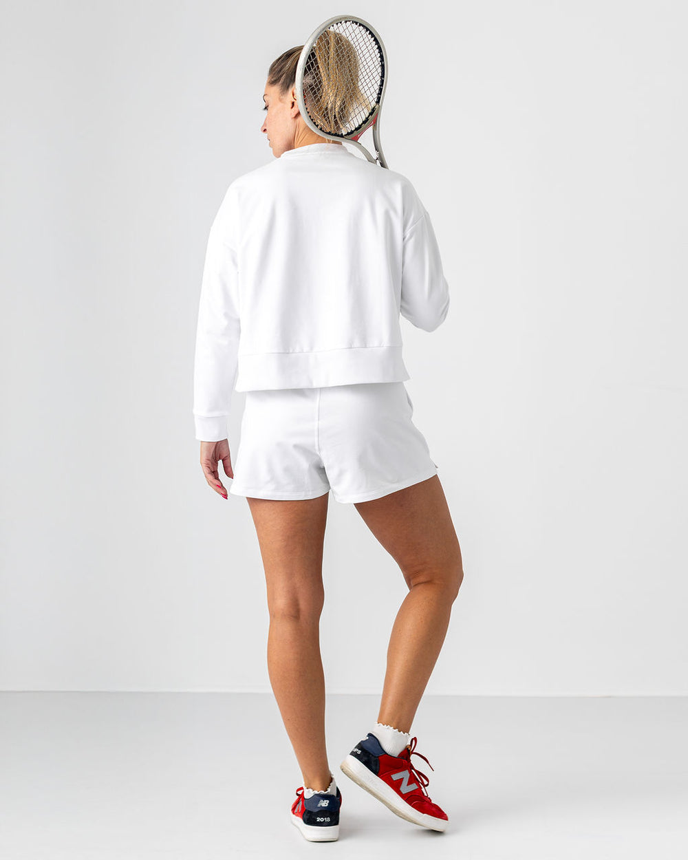 Club Sweatshirt in White