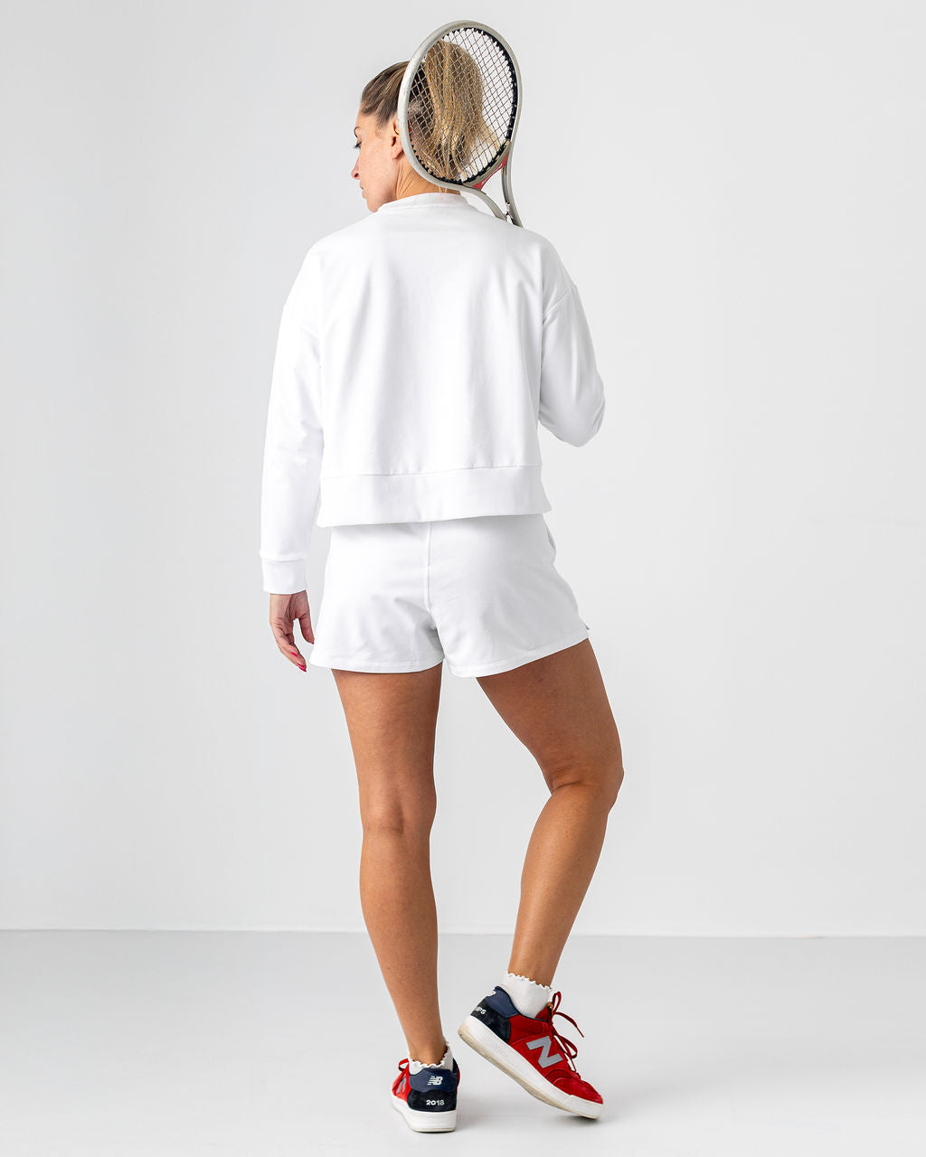 Club Sweatshirt in White