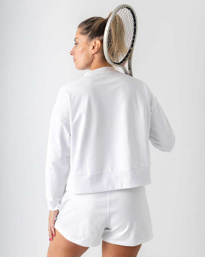 Club Sweatshirt in White