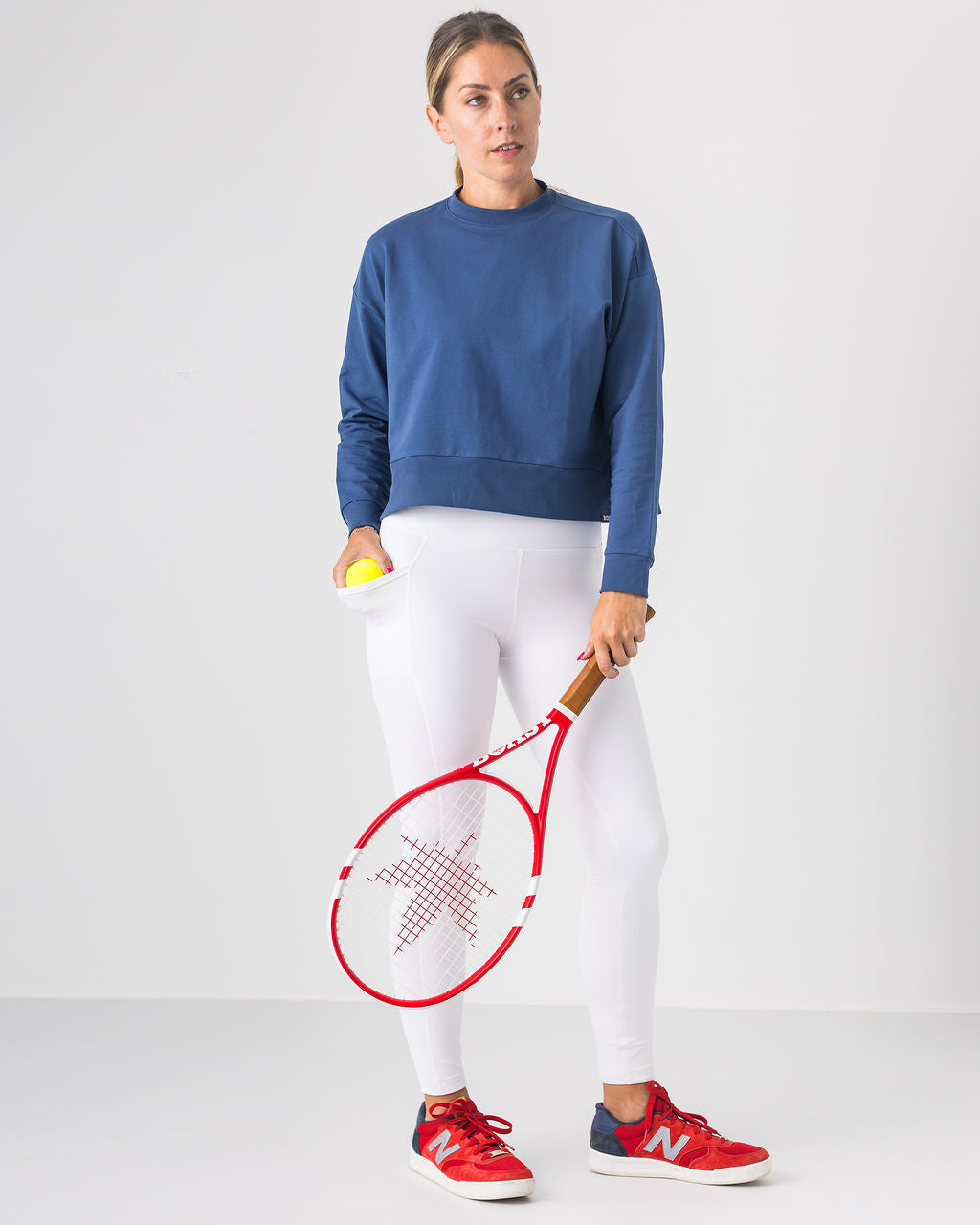 Pocket Legging in White