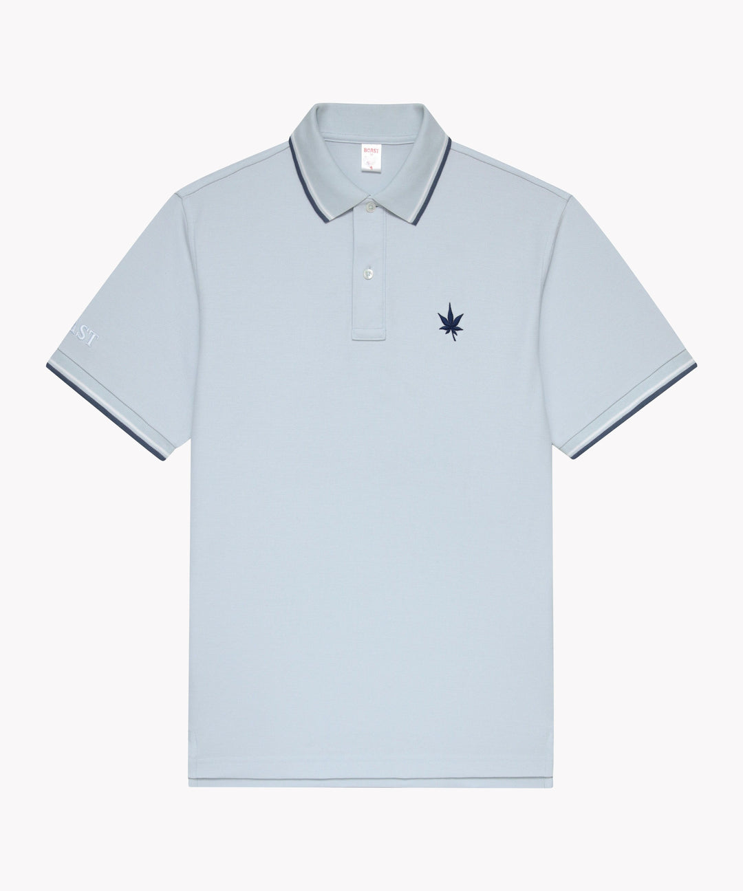 Polo in Country Air White Vintage Navy Tipping