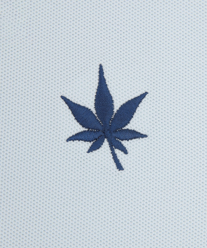 Polo in Country Air White Vintage Navy Tipping