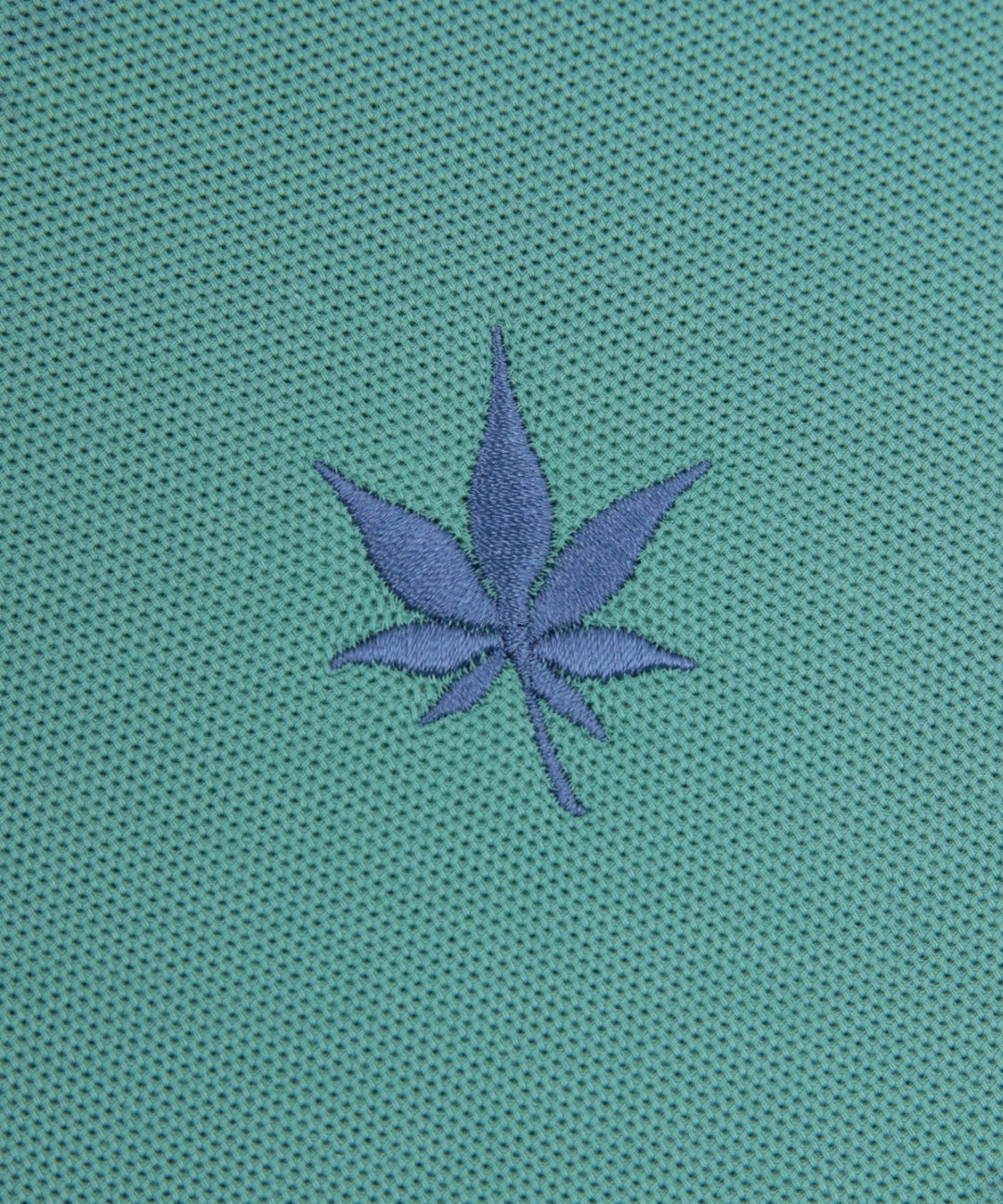 Polo in Seafoam White Vintage Navy Tipping