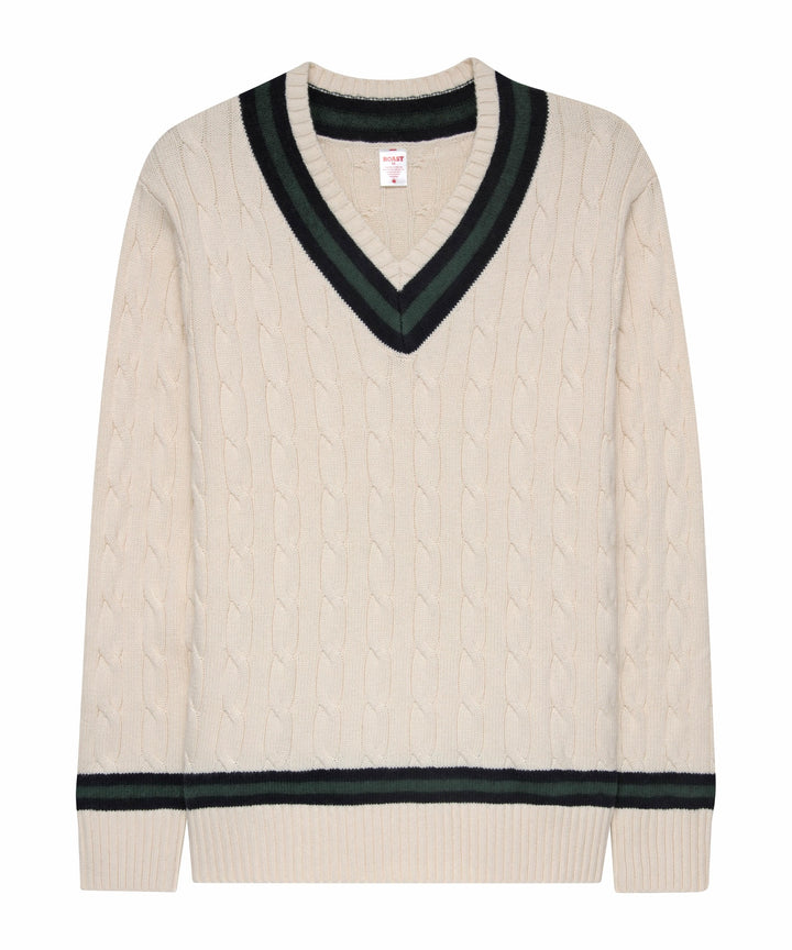 Cable-Knit Sweater