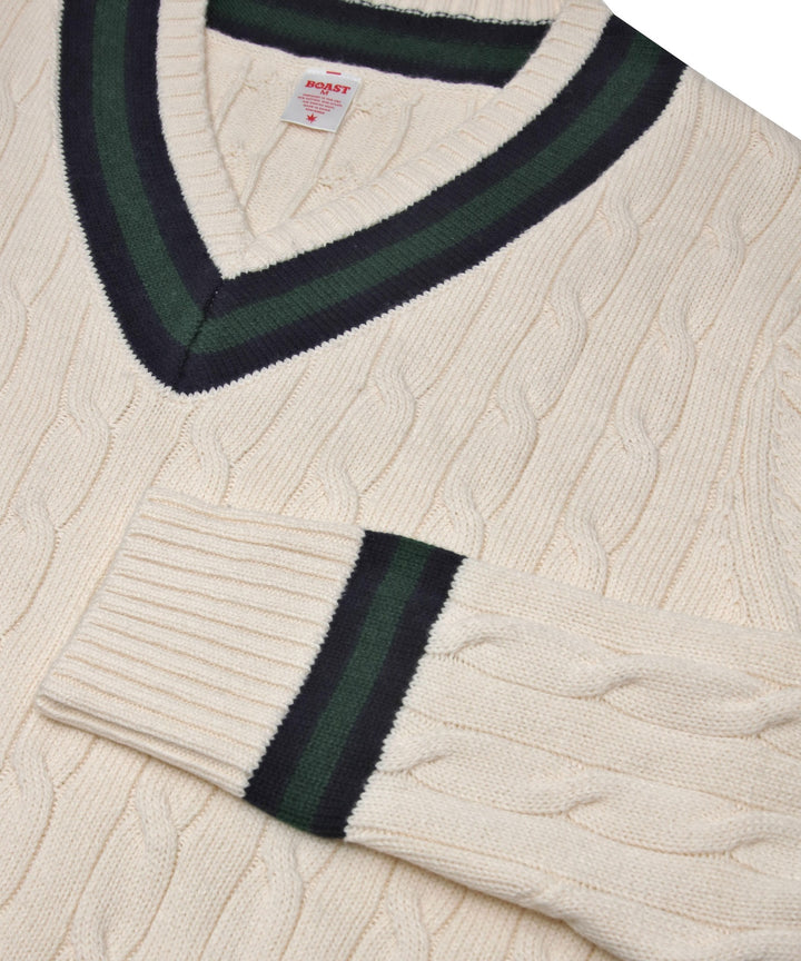 Cable-Knit Sweater