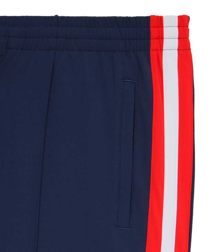 Tipped Warm-Up Pant 2.0 in Navy Red White