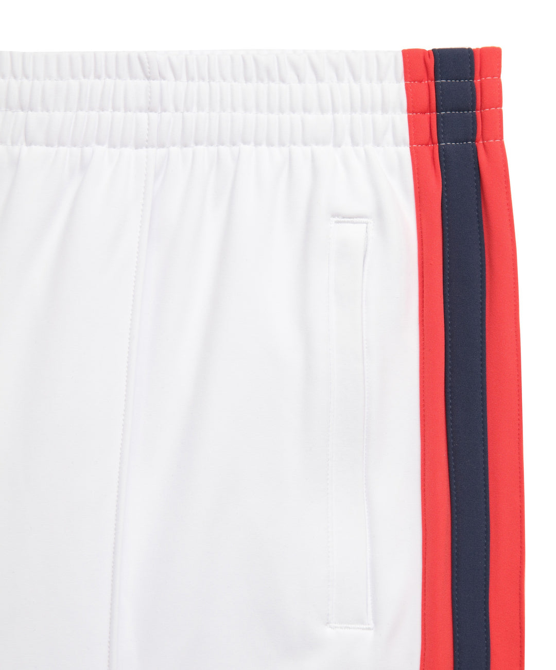 Tipped Warm-Up Pant 2.0 in White Red Navy