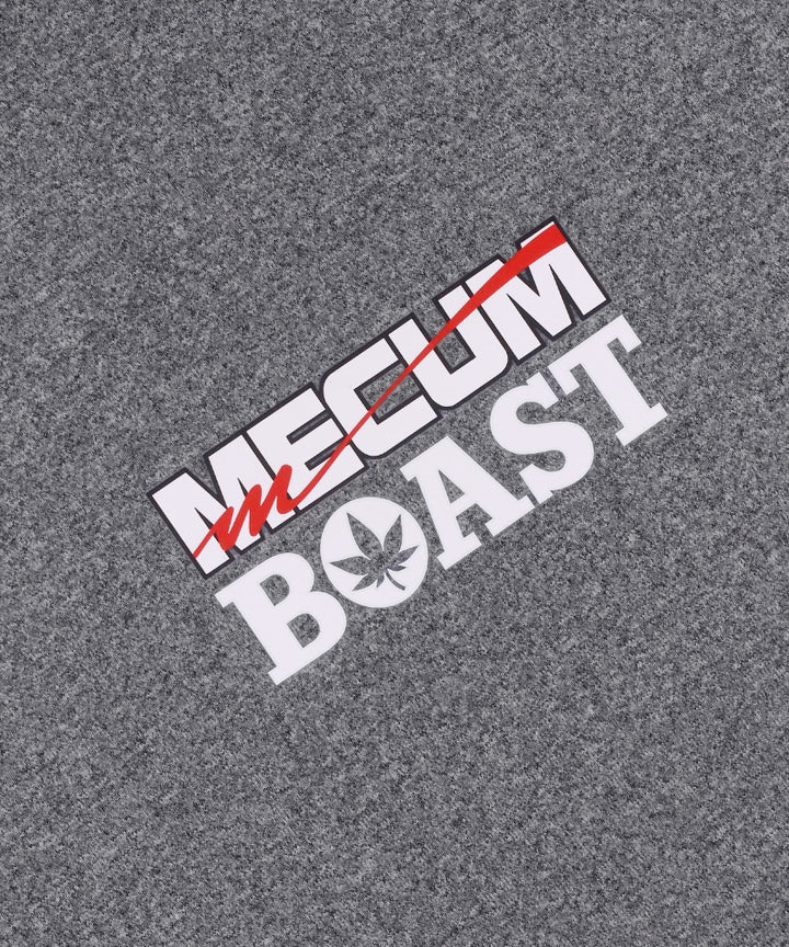 BOAST x MECUM Sport Hoodie in Graphite Heather/White