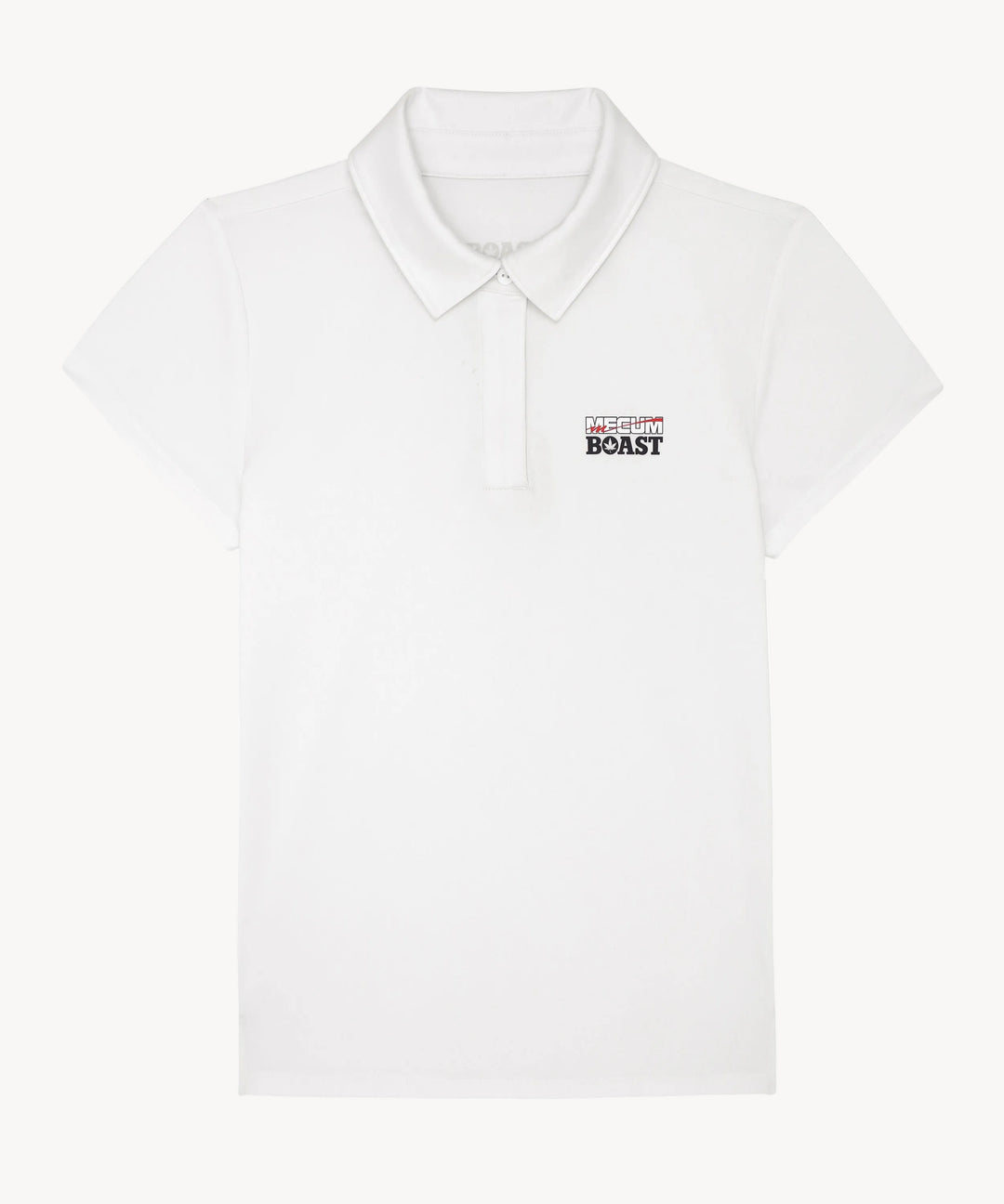 BOAST x MECUM Women's Polo in White