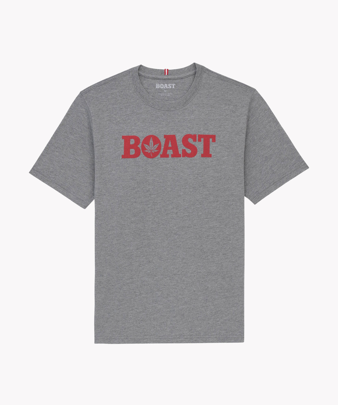 Tee in Heather Red Green