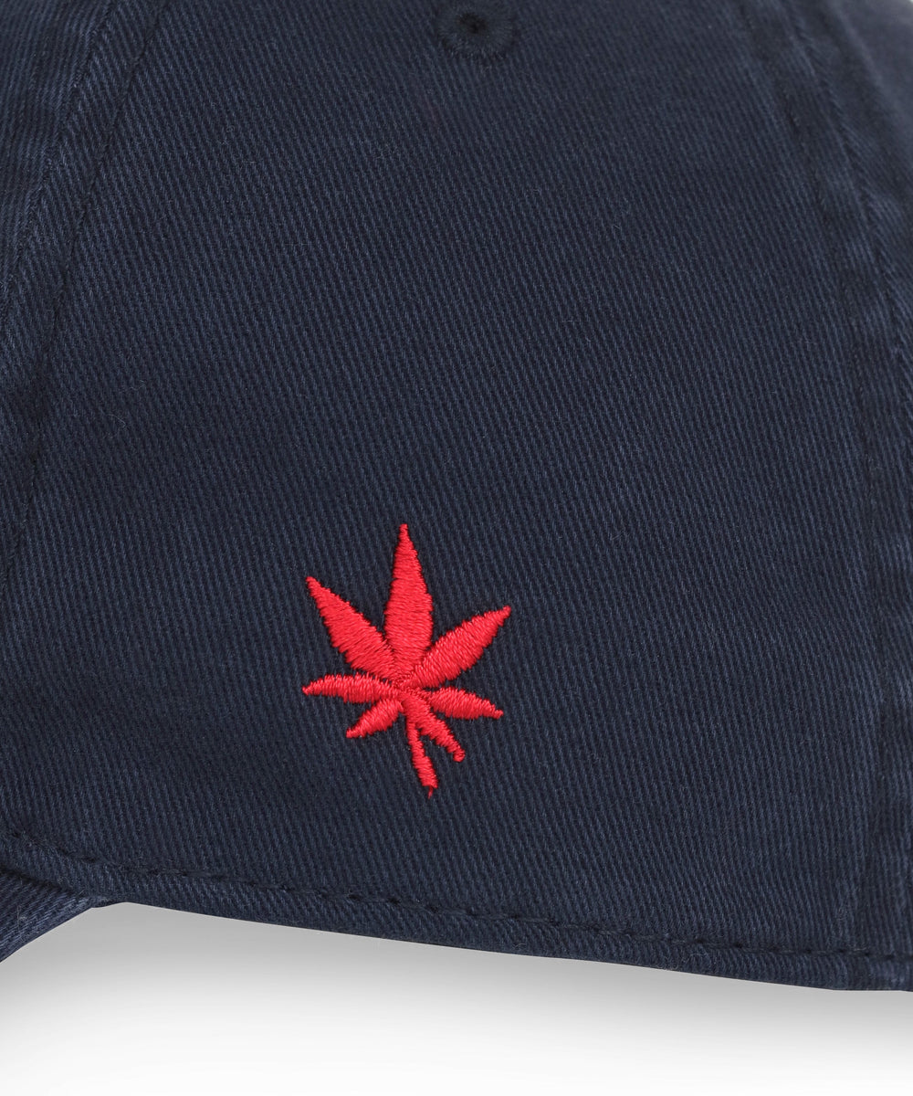 Dad Hat in Navy Red