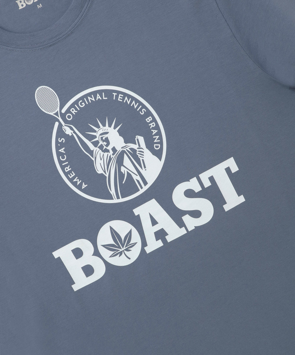 Tee in Vintage Navy