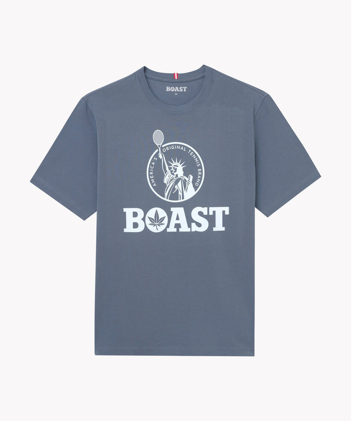 Tee in Vintage Navy