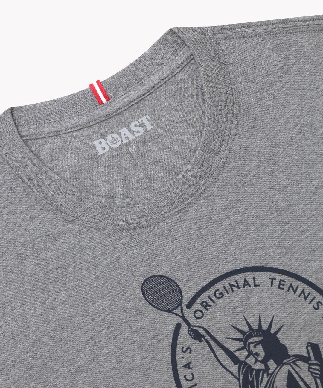 Tee in Heather Grey