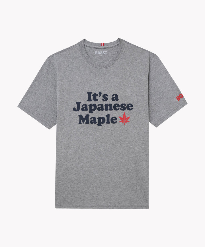 Maple Tee in Heather Grey