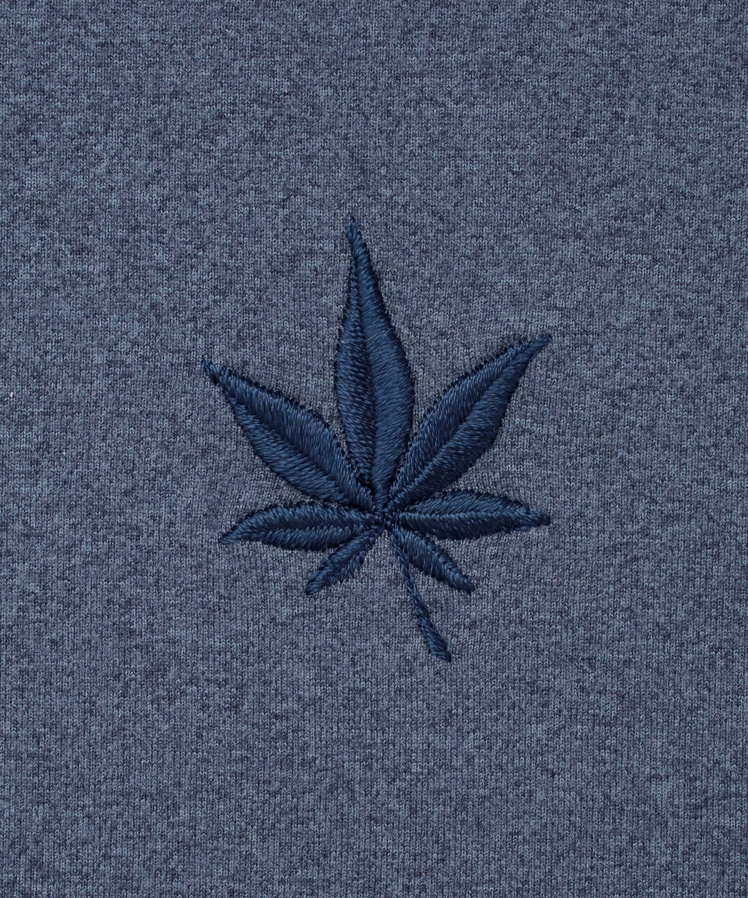 Greenwich Zip in Vintage Blue Heather