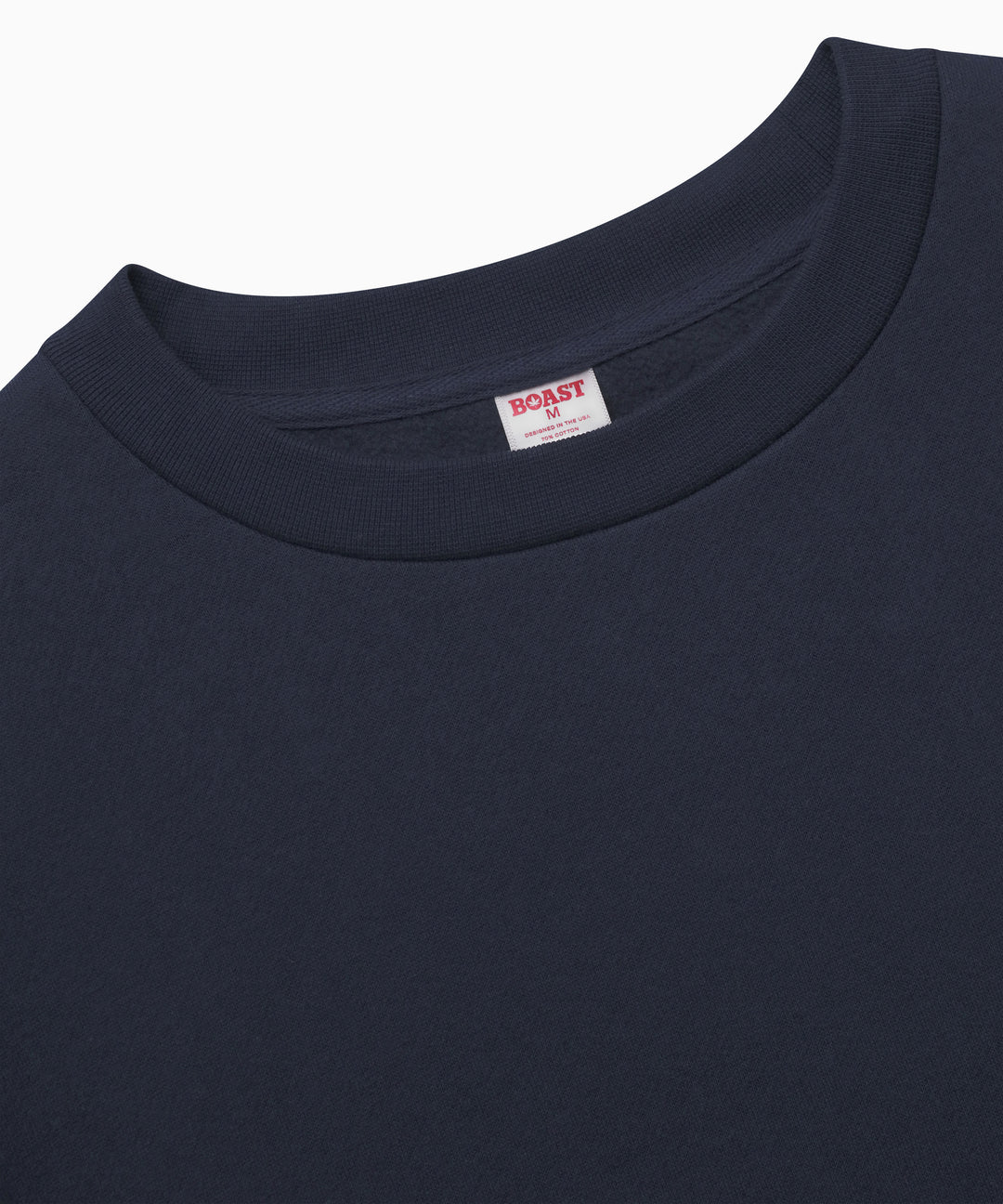 Fleece Crewneck in Navy