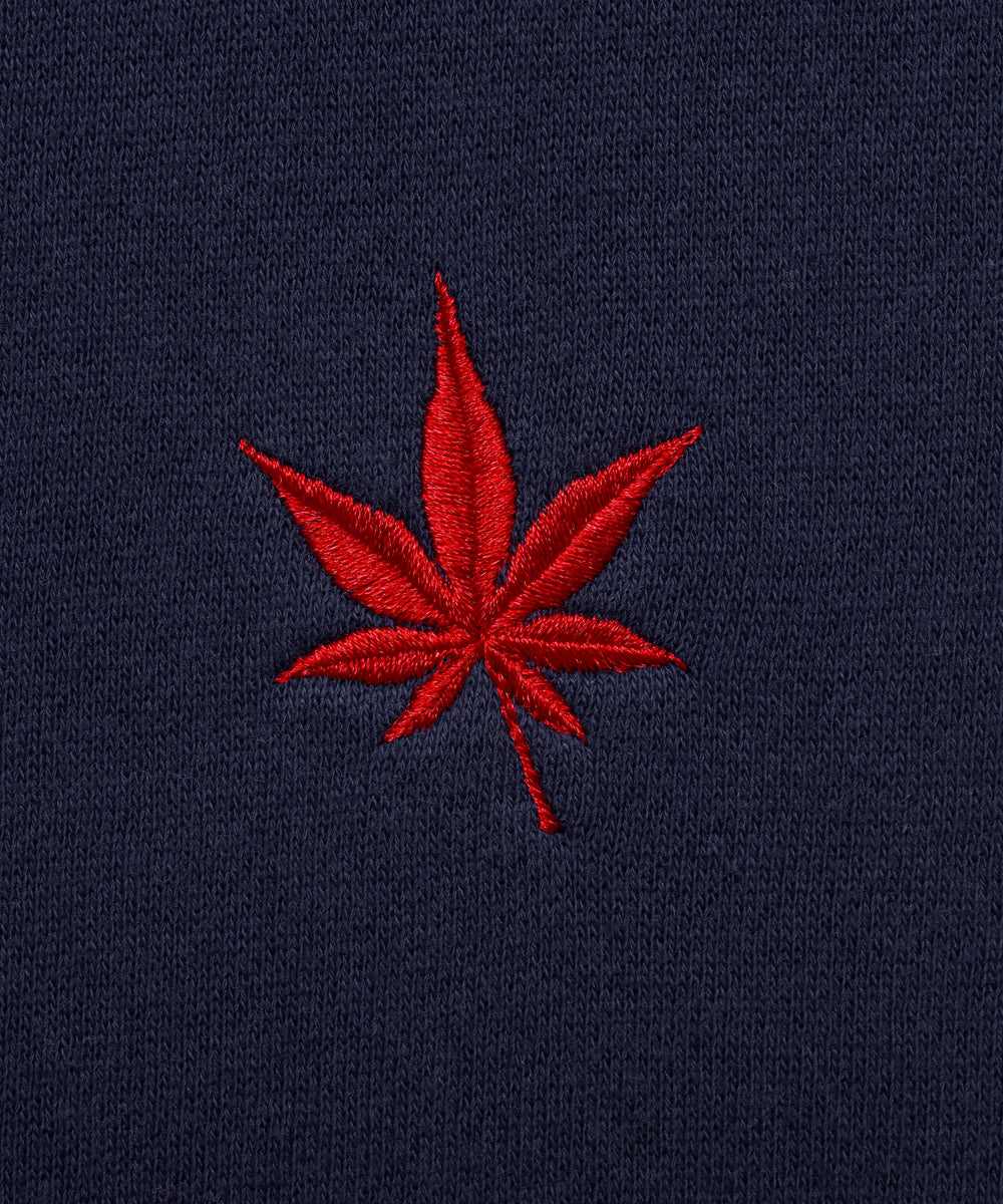 Fleece Crewneck in Navy