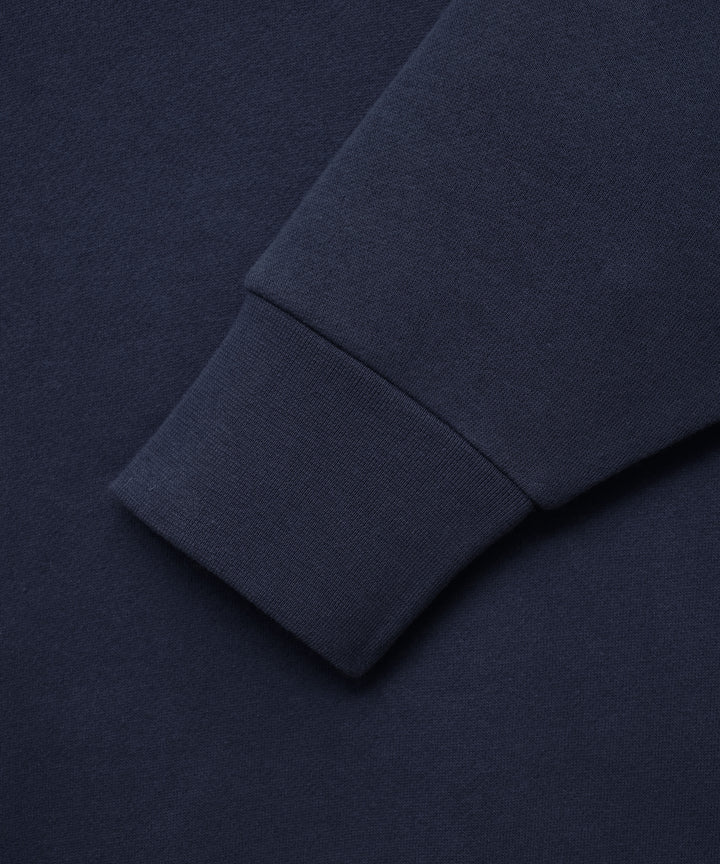 Fleece Crewneck in Navy