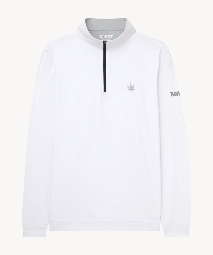 Greenwich Zip in Bright White