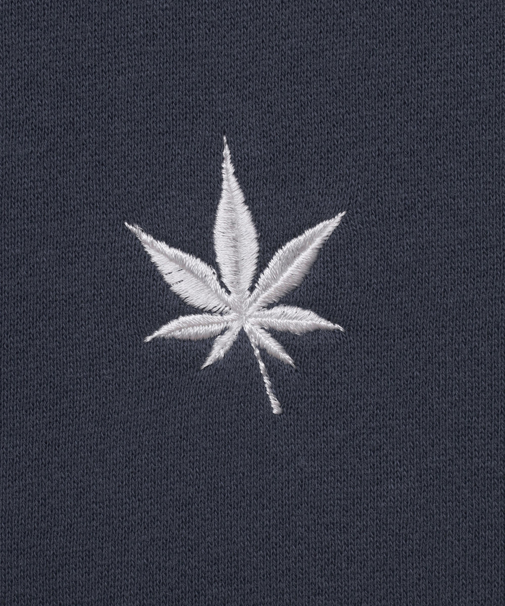 Fleece Quarter Zip in Vintage Blue