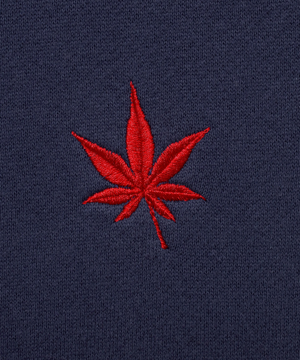 Fleece Zip in Navy