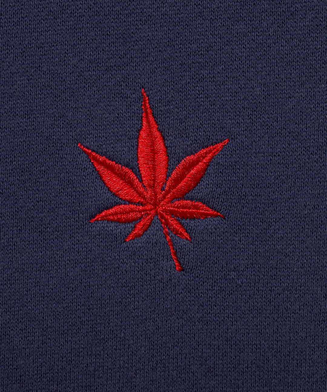 Fleece Zip in Navy