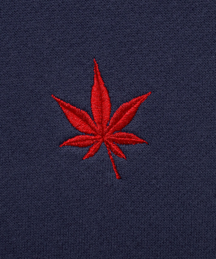 Fleece Zip in Navy