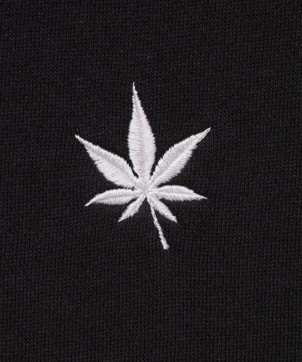 Fleece Zip in Black
