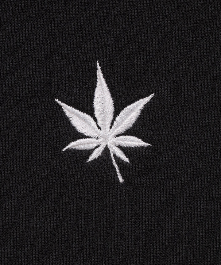 Fleece Zip in Black