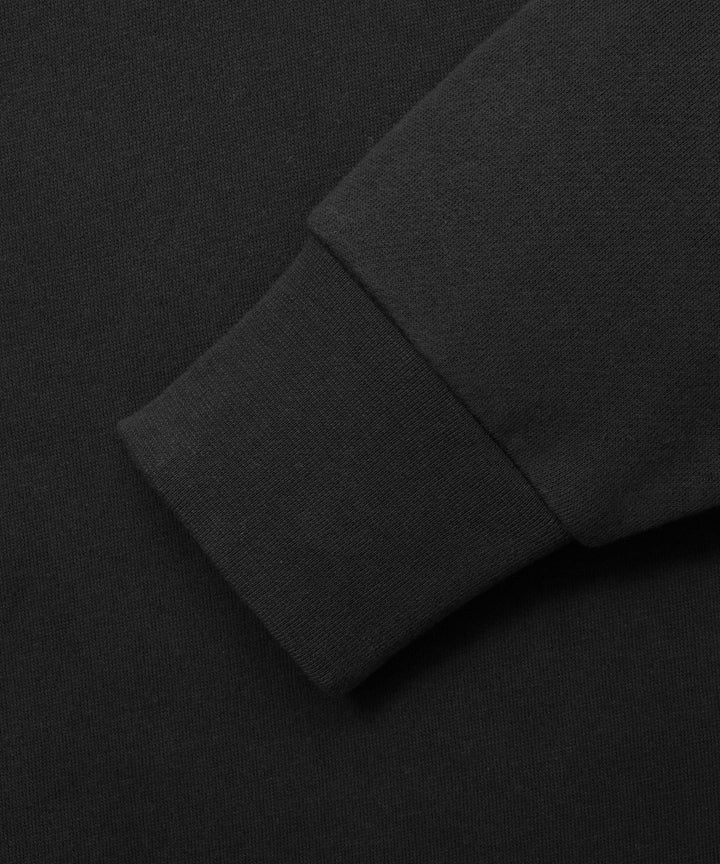 Fleece Zip in Black