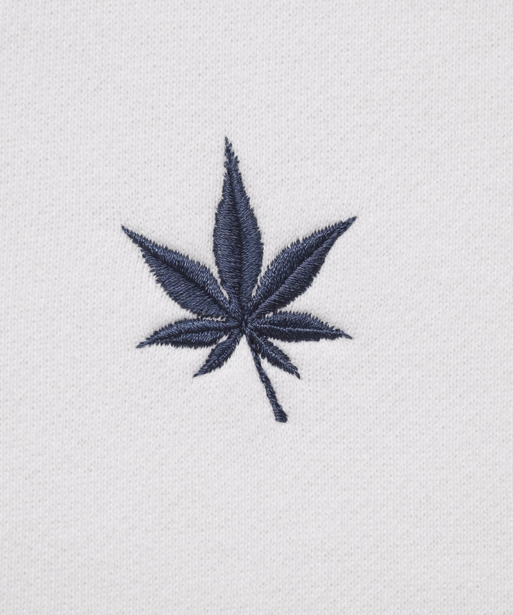 Fleece Zip in White