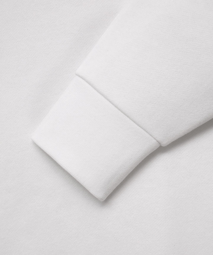 Fleece Zip in White
