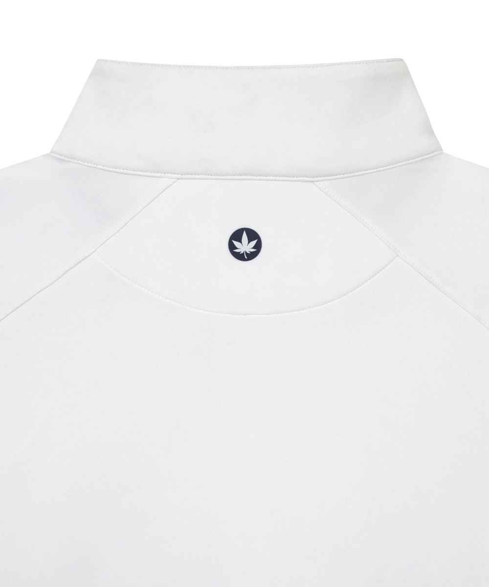 Peak Zip in White