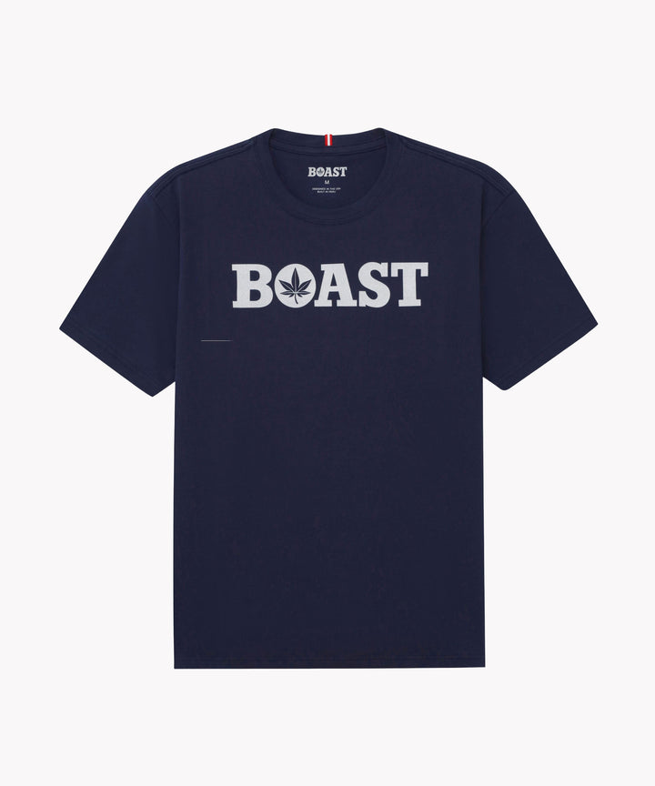 Tee in Navy White