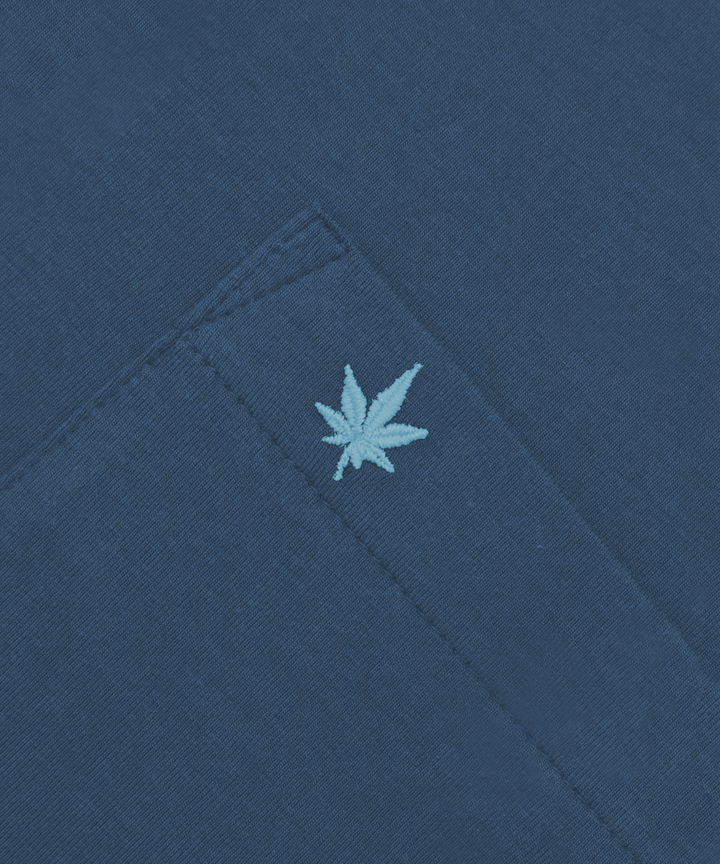 Performance Polo in Varsity Blue